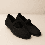 Mocassins Femme Colorées à Bride Noir