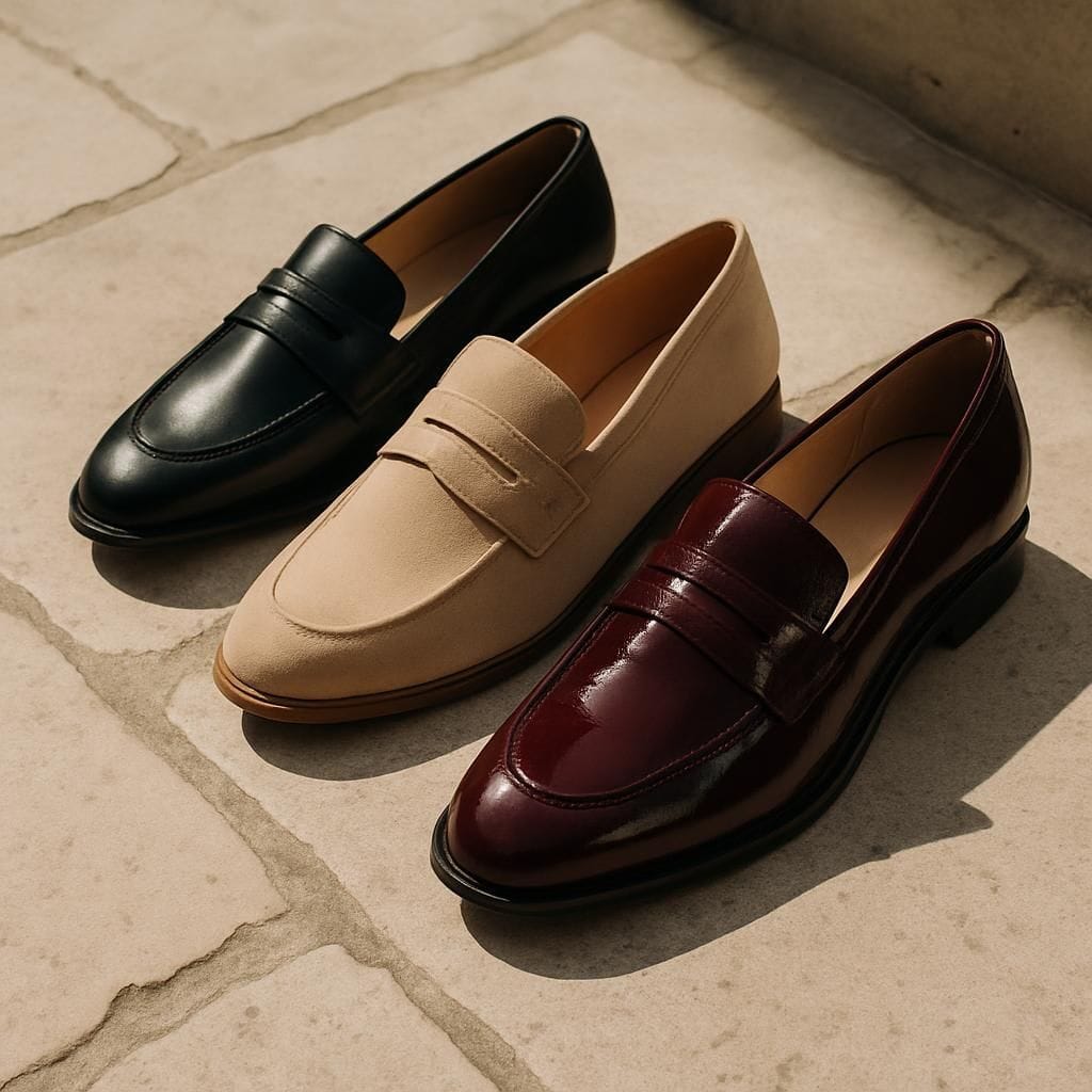 Découvrez les mocassins femme 2026 : cuir, daim ou vernis, choisissez le matériau idéal selon votre style et usage pour allier confort et élégance au quotidien.