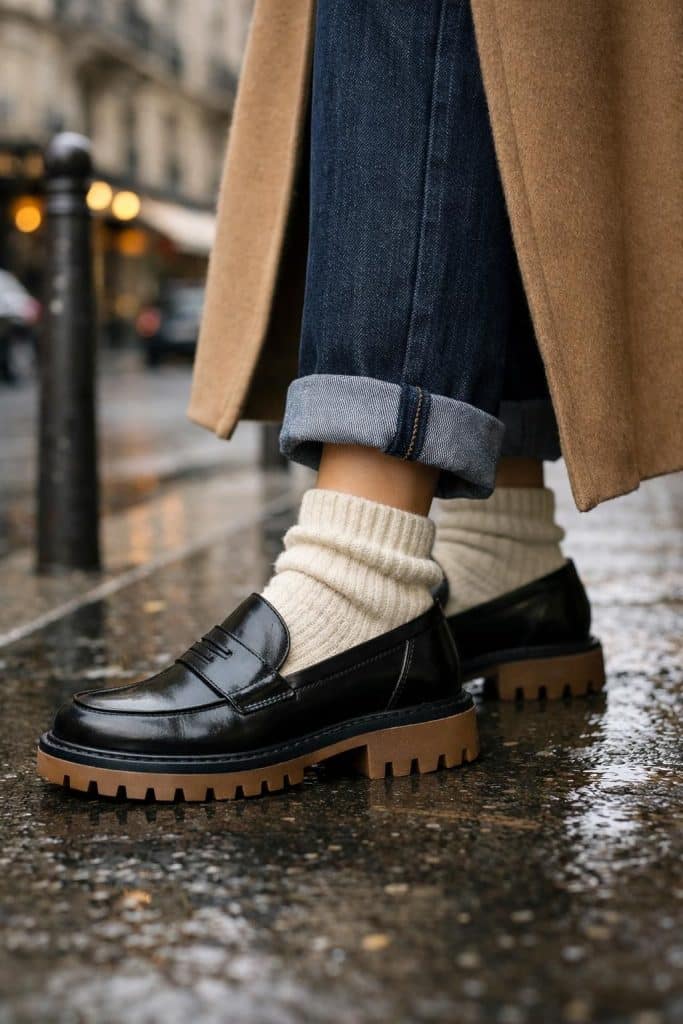 Découvrez nos astuces pour garder vos mocassins femme bien au chaud cet hiver, alliant style et confort pour affronter la saison froide avec élégance.