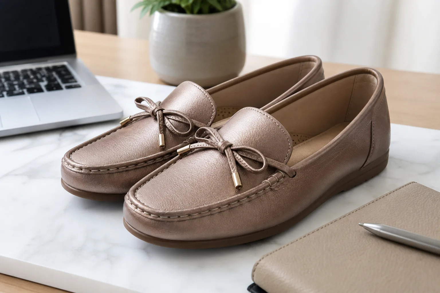 Chaussures mocassins confort pour femme alliant style et orthopédie
