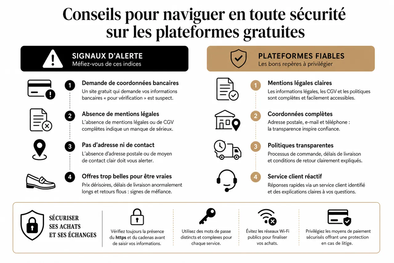 Comment éviter les pièges lors de l’achat de mocassins pour femme en ligne , Conseils pour naviguer en toute sécurité sur les plateformes gratuites