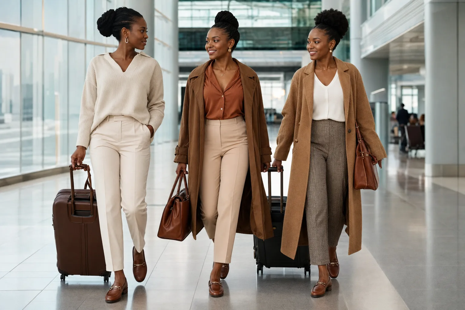 Chaussures mocassins élégants pour voyager en avion ou train 2026