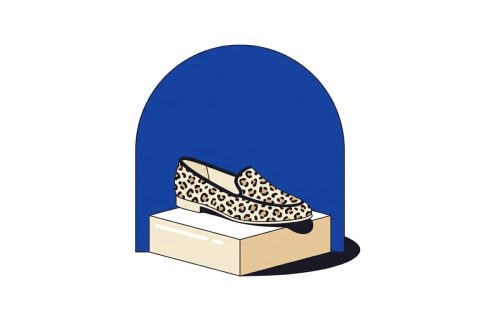 Abstract illustration for the article Chaussure leopard femme : 7 mocassins élégants à adopter